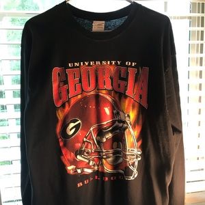 Vintage university of Georgia bulldogs longsleeve